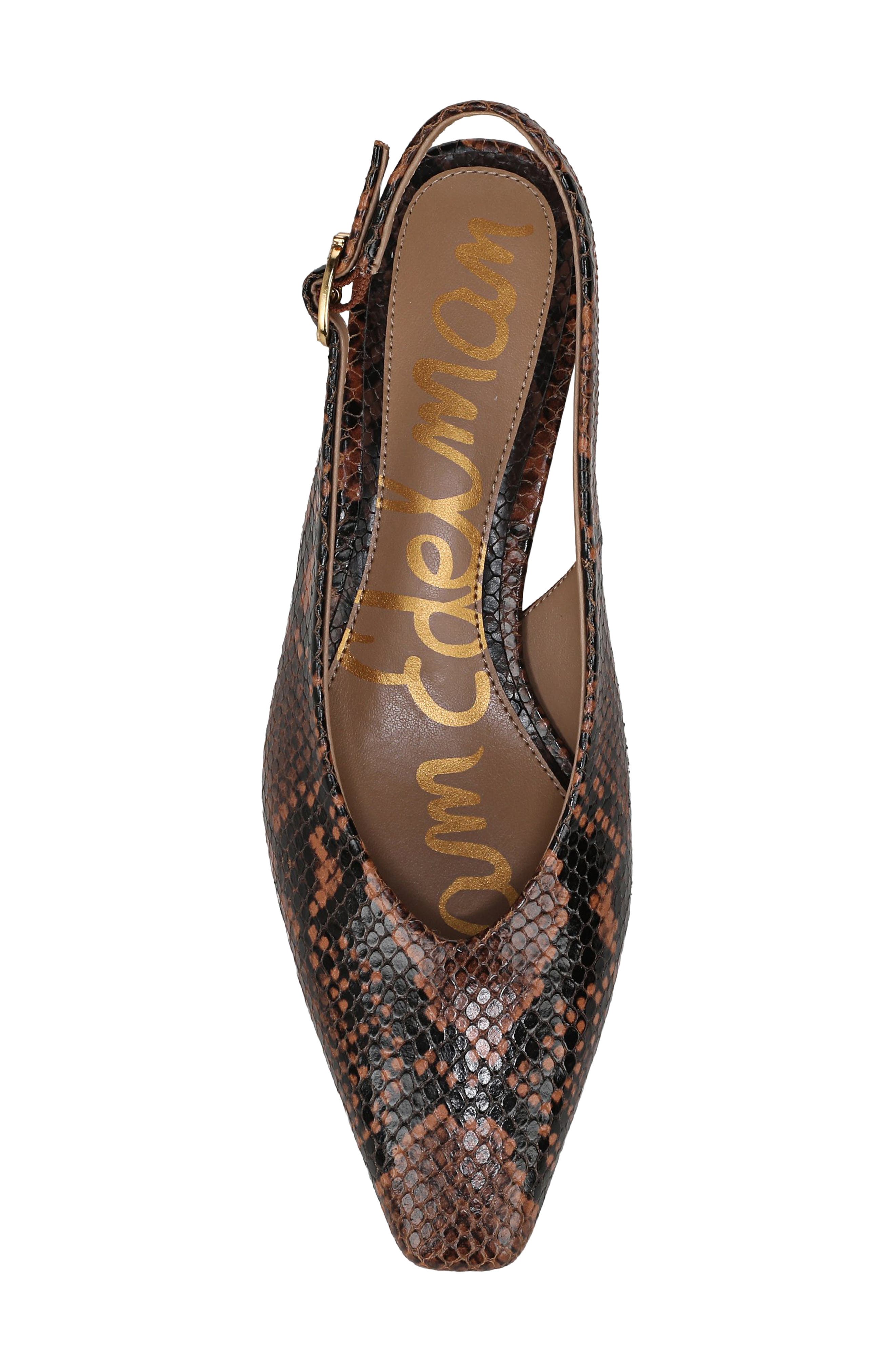 Sam Edelman Ronnie Slingback Pump, Alternate, color, Rich Copper