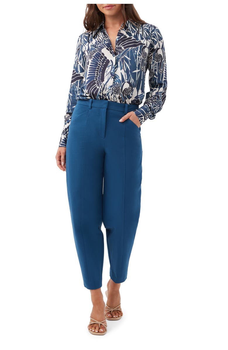 Trina Turk Cassavetes 2 Printed Button Up Top, Main, color, Multi