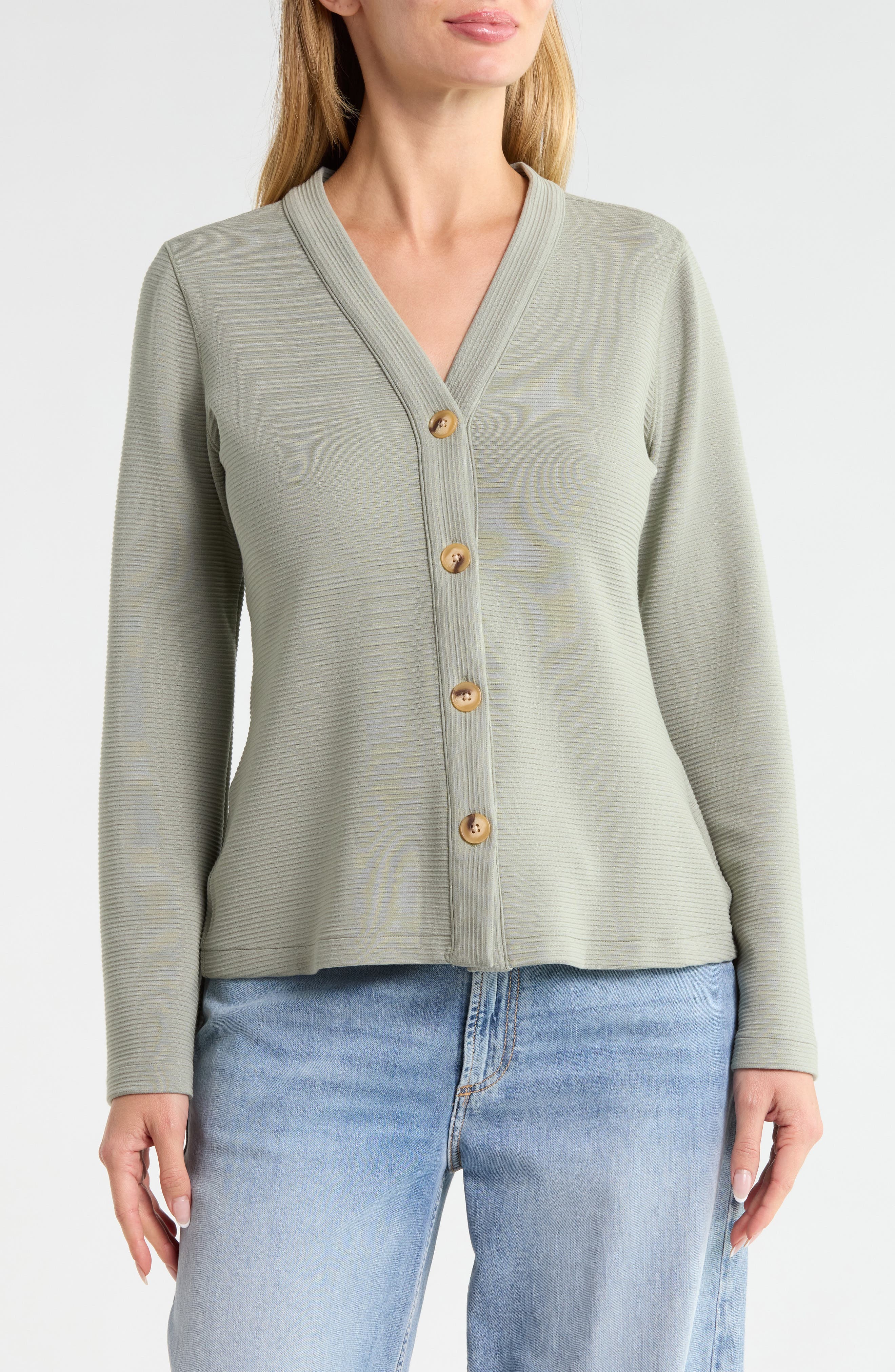 French Rib Cardigan