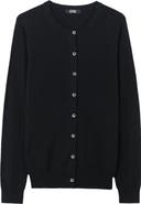 Gobi Cashmere Essential Cashmere Crewneck Cardigan