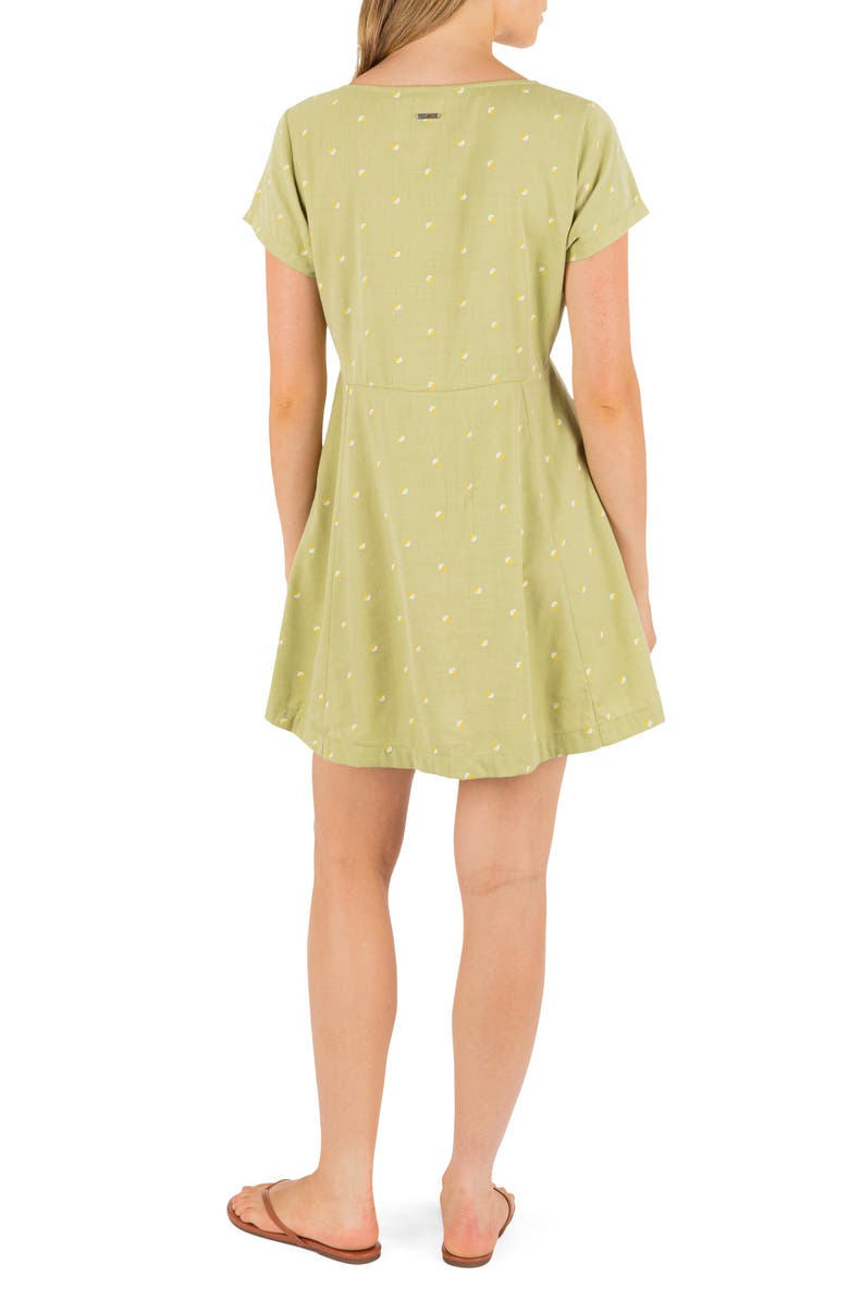 Hurley Wavy Dot Minidress, Alternate, color, 
