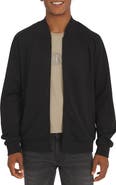 DKNY SPORTSWEAR King Scuba Knit Bomber Jacket