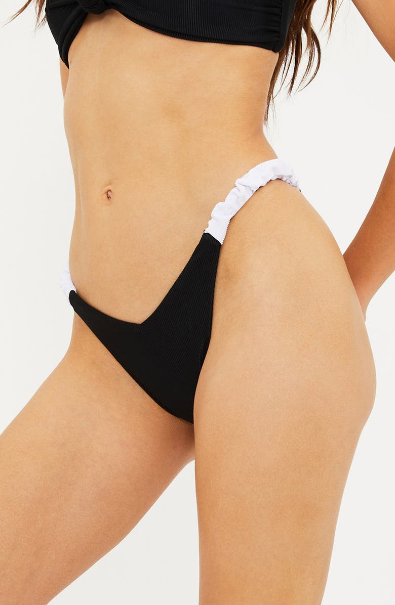 Beach Riot Phoebe High Cut Bikini Bottoms, Alternate, color, 