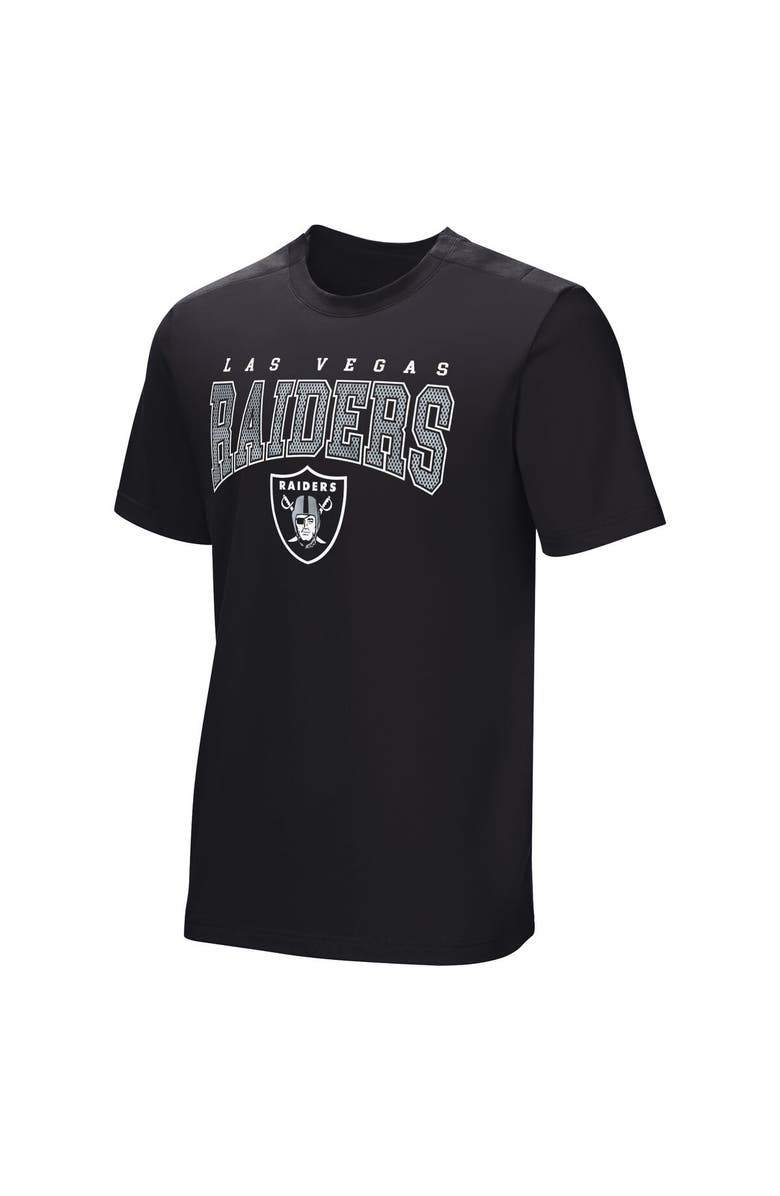 NFL Men's Black Las Vegas Raiders Home Team Adaptive T-Shirt, Alternate, color, Black