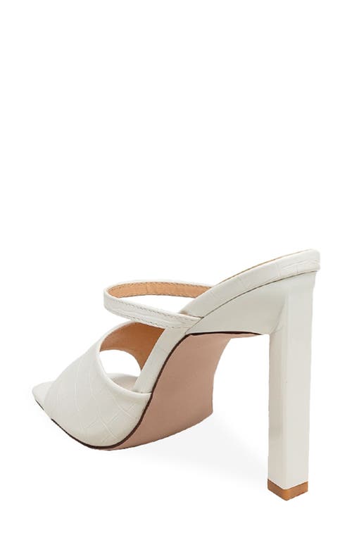 Chase & Chloe Chase And Chloe Triangle Spike Heel Sandal