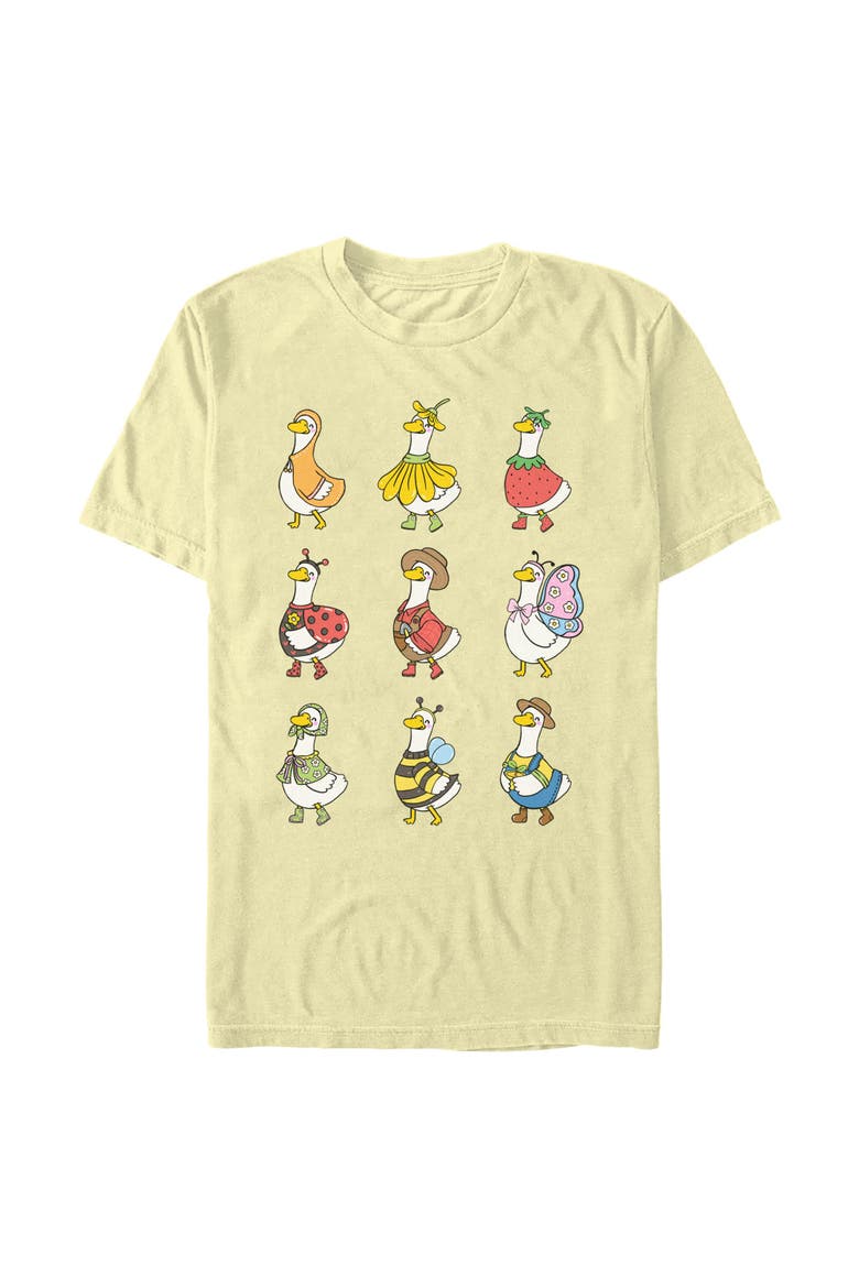 Men's Lost Gods Spring Porch Geese  Graphic T-Shirt, Main, color, Banana