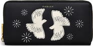 Radley Two Turtle Doves Large Zip Around Wallet