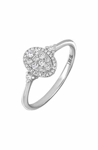 Mika 18k Gold Diamond Stackable Ring