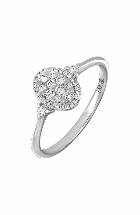 Mika 18k Gold Diamond Stackable Ring