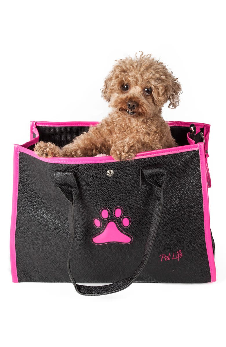 PET LIFE <sup>®</sup> Posh Paw Pet Carrier, Alternate, color, NO COLOR