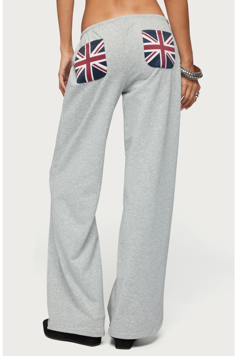 UK Low Rise Sweatpants, Alternate, color, GRAY-MELANGE