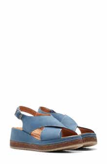 Clarks® Kassanda Step Wedge Sandal