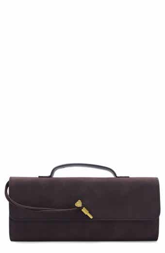 Faux Suede Envelope Bag