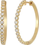 Bony Levy Monaco Diamond Hoop Earrings (Nordstrom Exclusive)