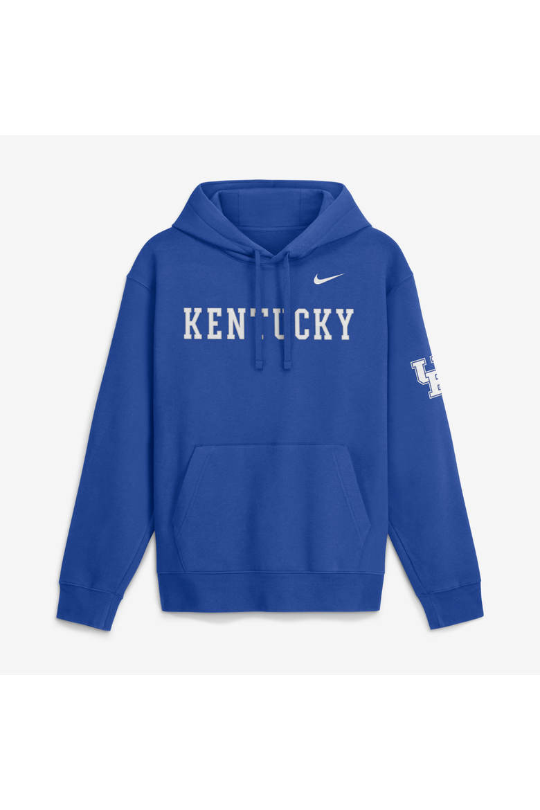 Men's Nike  Royal Kentucky Wildcats 2026 Sideline Club Fleece Hoodie, Main, color, Royal