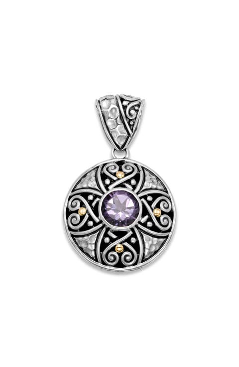 Round Filigree Pendant
