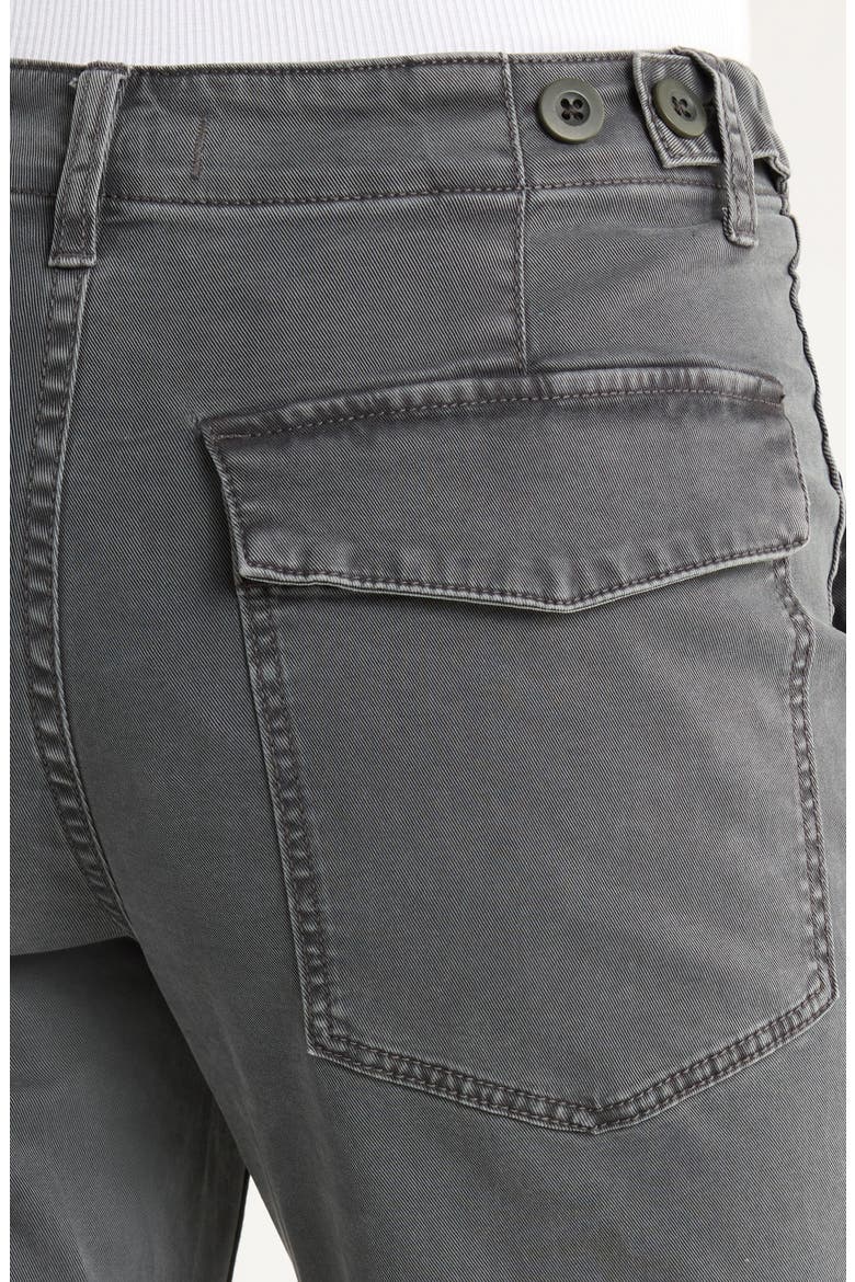 Garment Dyed Slim Straight Leg Utility Pants, Alternate, color, DARK PAVEMENT