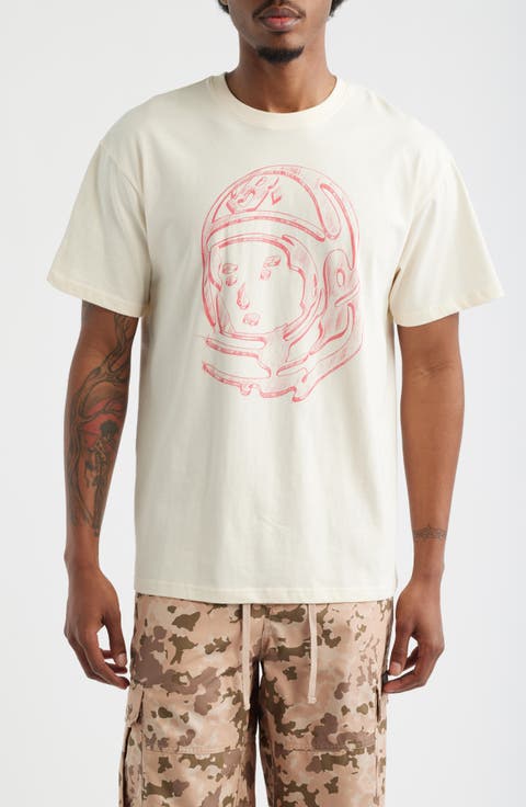 Helmet Sketch Graphic T-Shirt