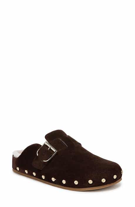 Veronica Beard Fern 2 Genuine Shearling Clog
