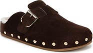Veronica Beard Fern 2 Genuine Shearling Clog