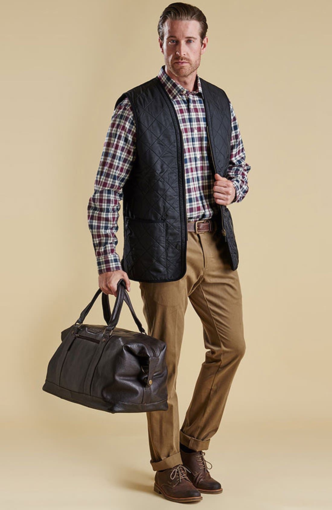 Barbour 'Polarquilt' Relaxed Fit Zip-In Liner Vest (Men) | Nordstrom