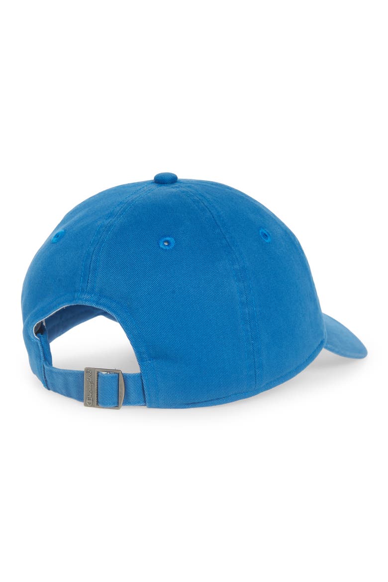 Garment Washed Dad Baseball Cap, Alternate, color, LIVING IN BLUE