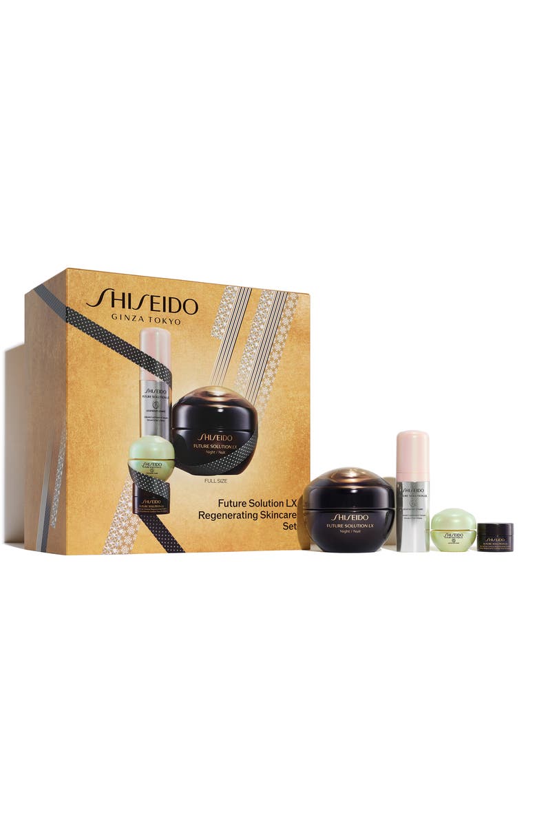Shiseido Future Solution LX Regenerating Skin Care Set USD $500 Value, Main, color,