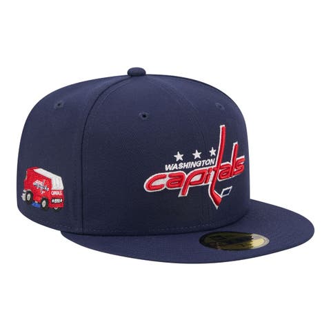 Men's New Era  Navy Washington Capitals Zamboni 59FIFTY Fitted Hat