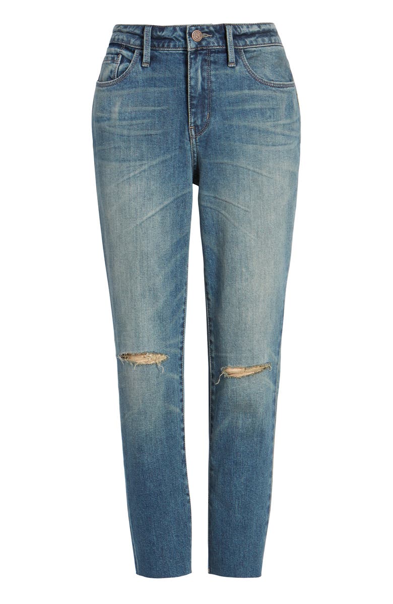 Treasure & Bond High Waist Skinny Crop Jeans, Alternate, color, 