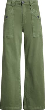 KUT from the Kloth Meg High Waist Ankle Wide Leg Utility Pants