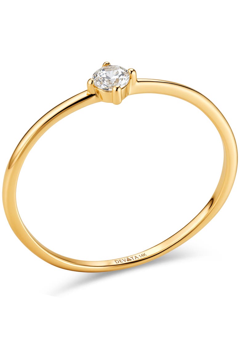Classic Ring in 14K Gold, Alternate, color, Gold