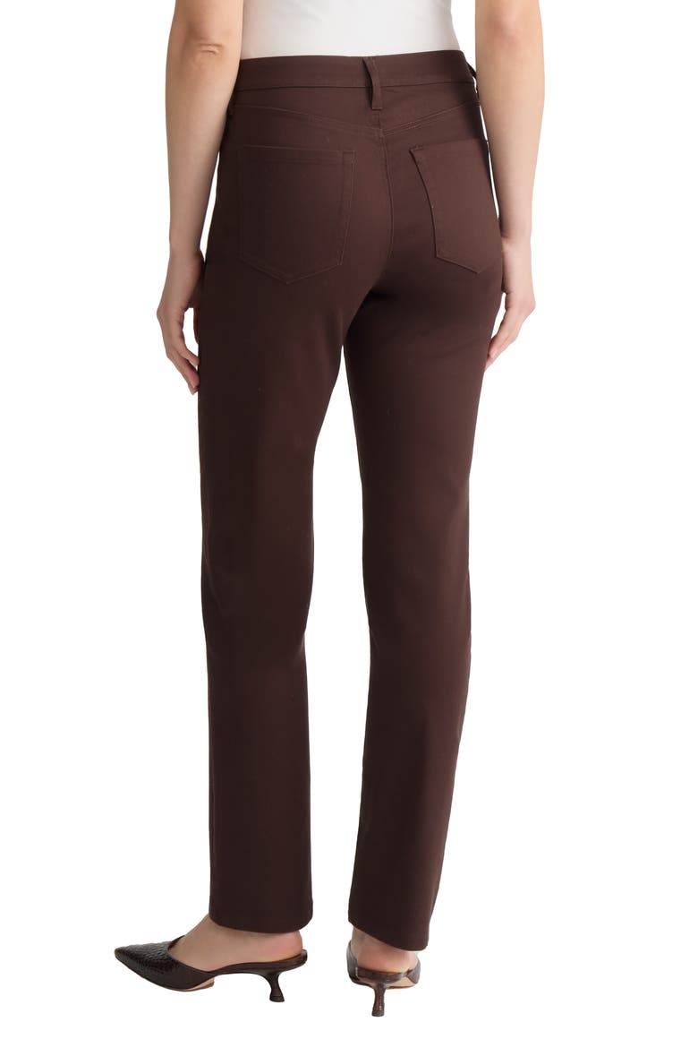 Lexington Straight Leg Jeans, Alternate, color, COFFEE BEAN