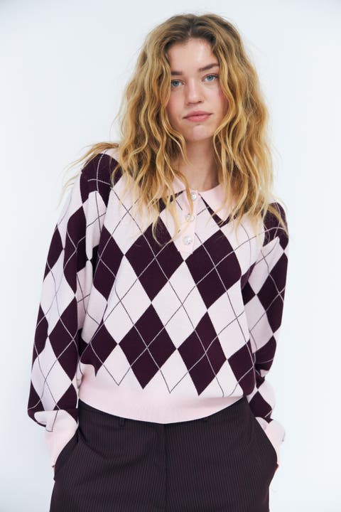 Lovemycras Polo Collar Sweater