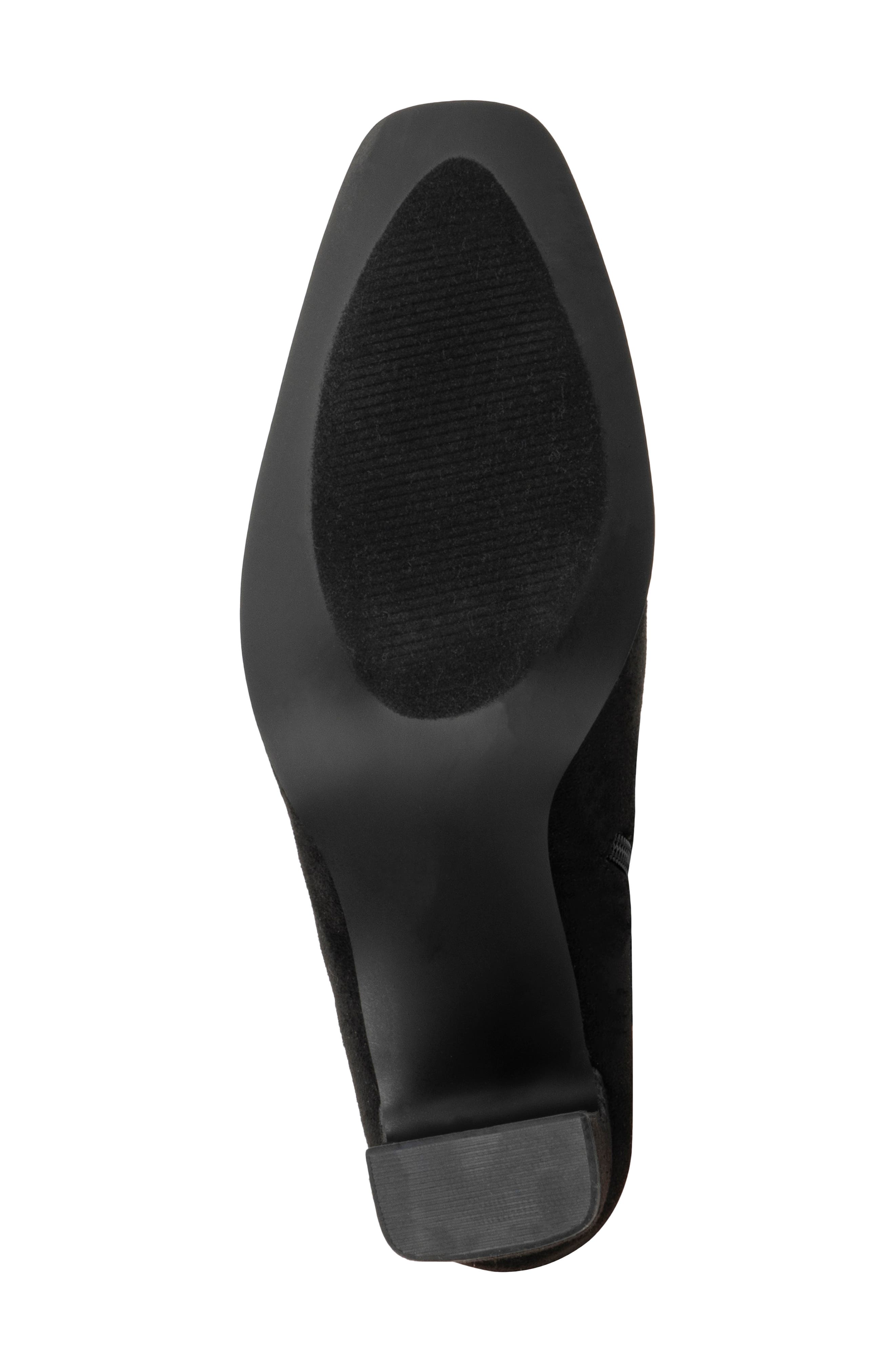 NEW YORK AND COMPANY Damaris Faux Suede Tall Boot, Alternate, color, Black