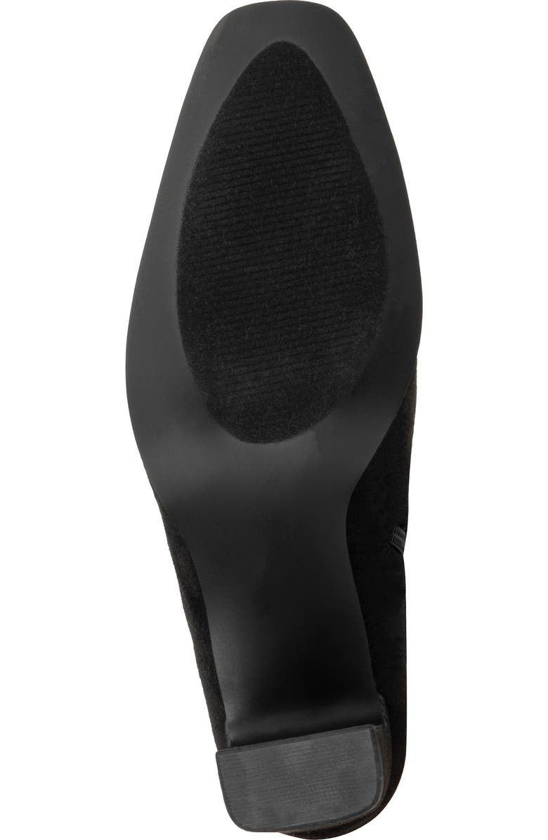 NEW YORK AND COMPANY Damaris Faux Suede Tall Boot, Alternate, color, Black