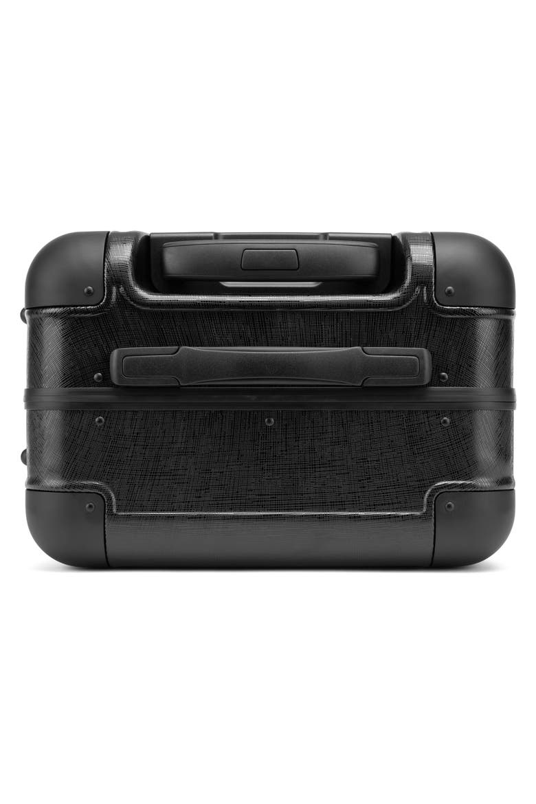 x Jen Atkin 22-Inch Carry-On Suitcase, Alternate, color, BLACK