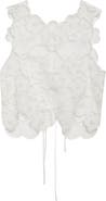 Cecilie Bahnsen Alfie Floral Embroidered Top