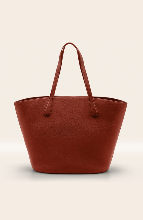 Sienna Leather Everyday Tote Bag