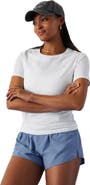 Fabletics Women's Feather Tech+ Short-Sleeve Top