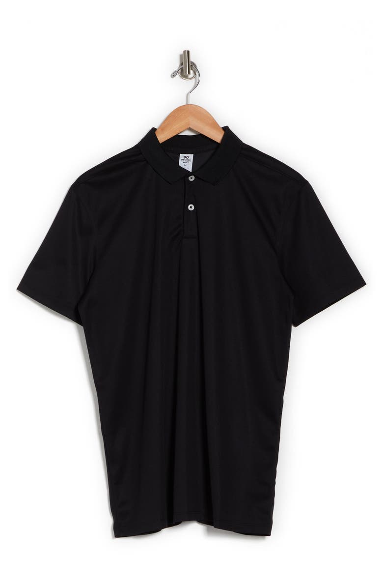 90 DEGREE BY REFLEX Nude Tech Short Sleeve Polo, Alternate, color,