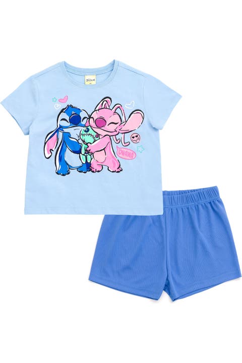 T-Shirt & Mesh Shorts Set