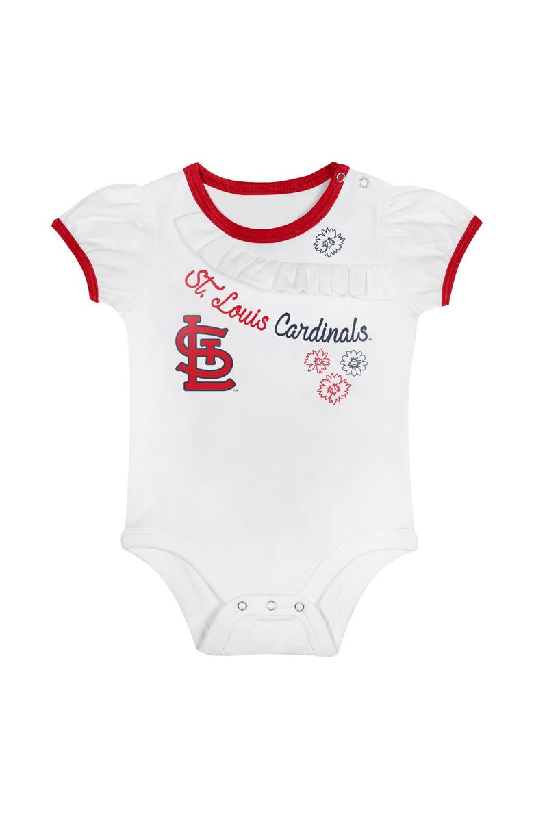 Outerstuff Infant St. Louis Cardinals Sweet Bodysuit & Skirt Set, Alternate, color, White