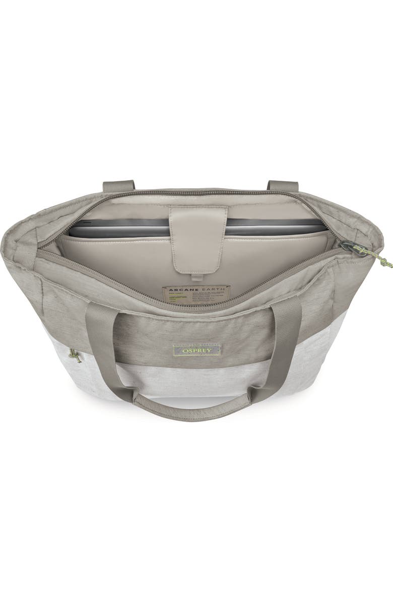 Osprey Arcane Earth Recycled Canvas Tote Bag, Alternate, color, Pediment Grey Block