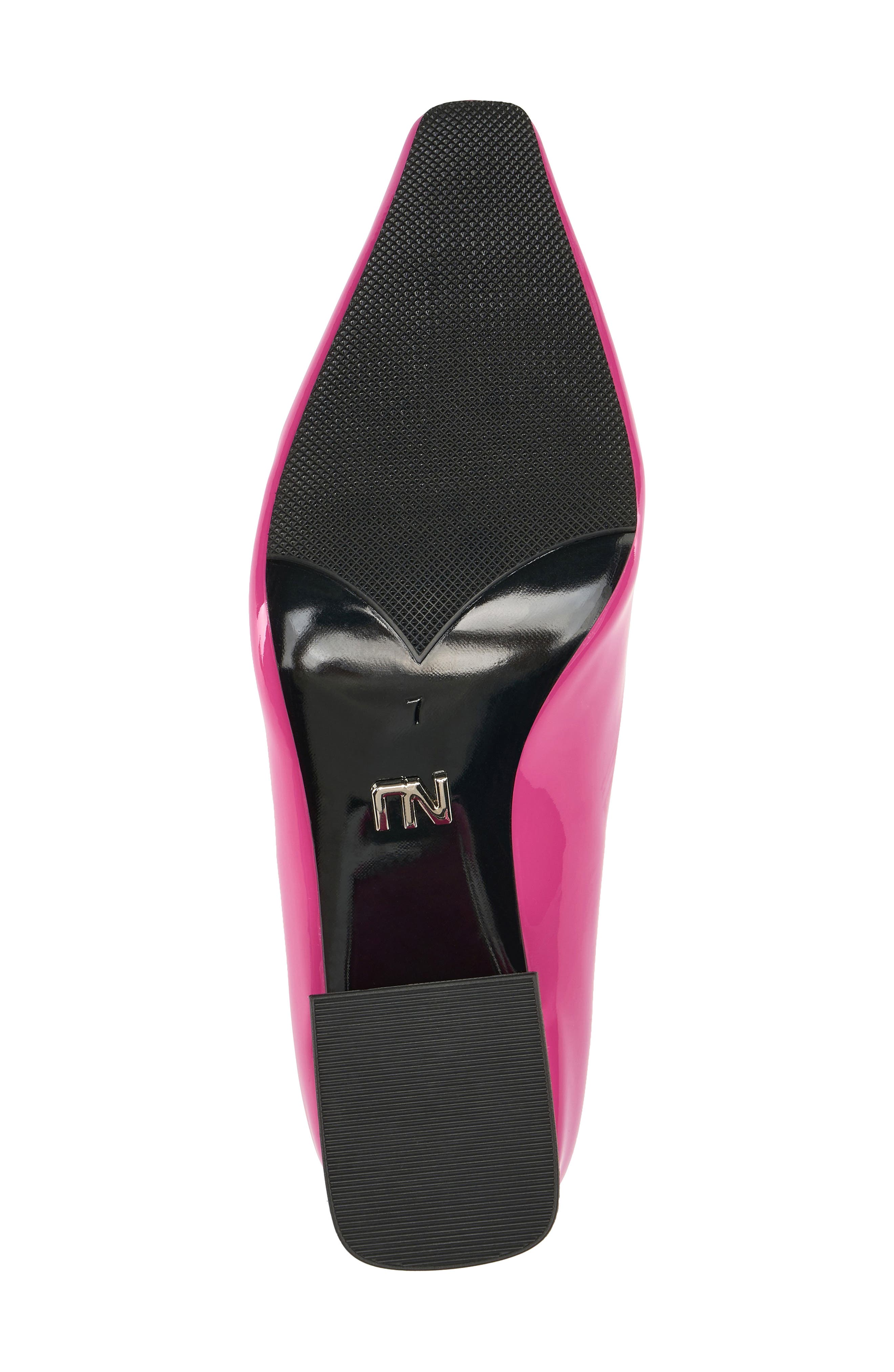 Blink Block Heel Pump, Alternate, color, HOT PINK