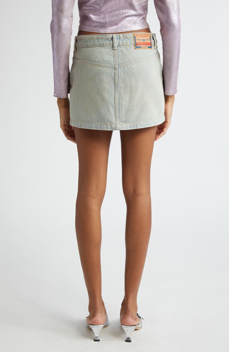 DIESEL<sup>®</sup> De-Ron Denim Miniskirt, Alternate, color, 