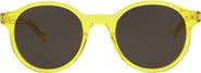 Saint Laurent 50mm Round Sunglasses