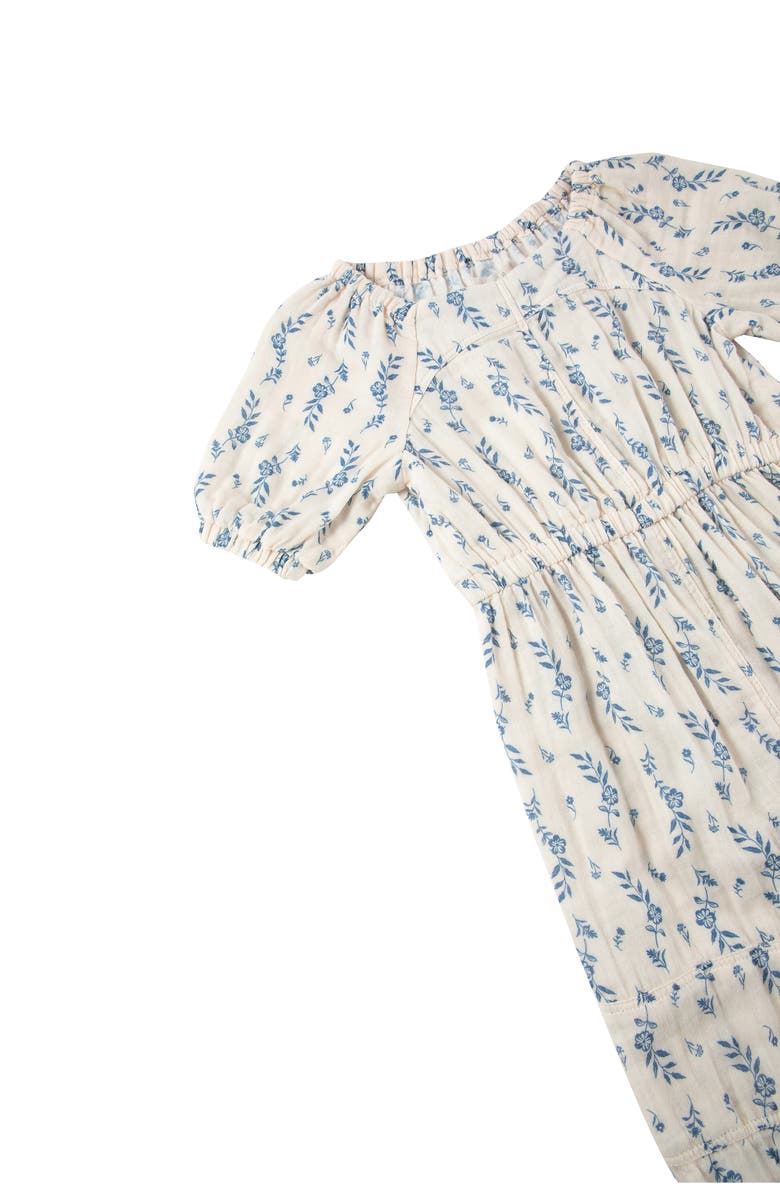 Peek Essentials Floral Print Cotton Romper, Alternate, color, 