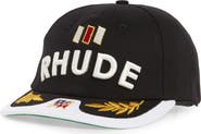 Rhude Souvenir Logo Embroidered Twill Baseball Cap