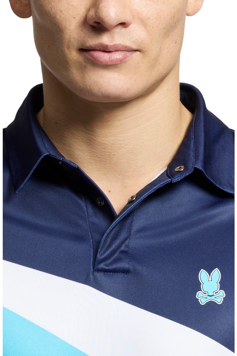 Ray Colorblock Sport Polo, Alternate, color, BACHELOR BUTTON