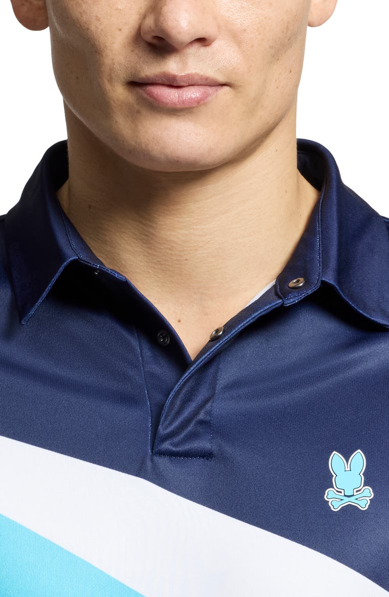 Psycho Bunny Ray Colorblock Sport Polo, Alternate, color,